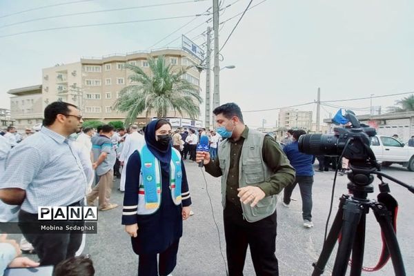 راهپیمایی روز جهانی قدس در عسلویه