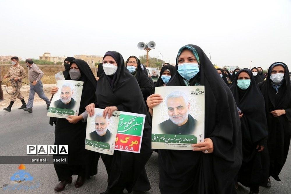 راهپیمایی روز جهانی قدس در جزیره خارگ