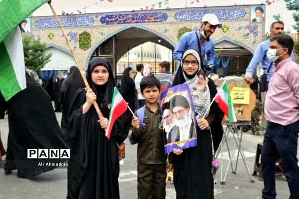 راهپیمایی رو‌ز جهانی قدس در قم-2