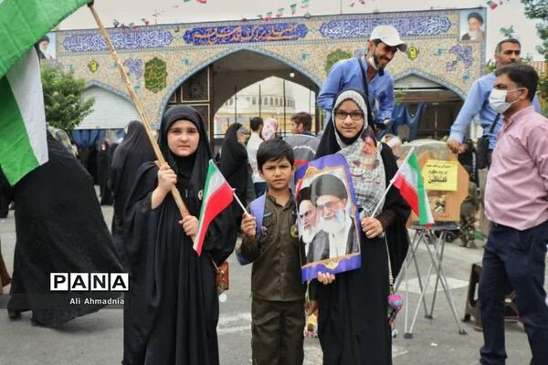راهپیمایی رو‌ز جهانی قدس در قم-2