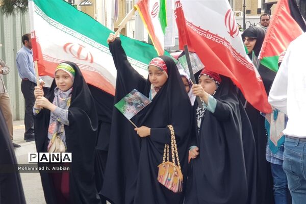 راهپیمایی رو‌ز جهانی قدس در قم-2