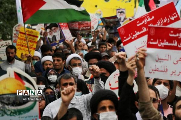 راهپیمایی رو‌ز جهانی قدس در قم-2