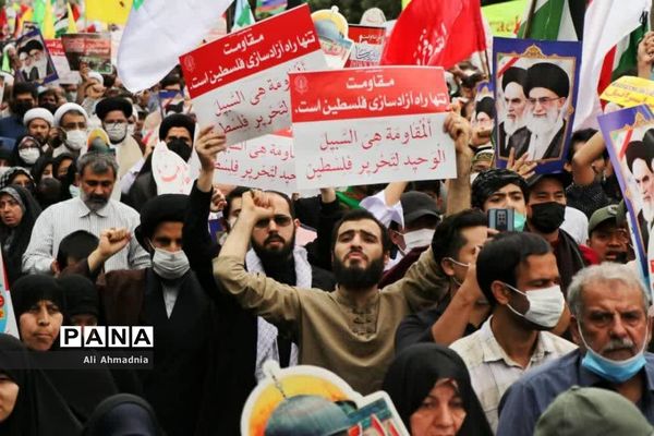 راهپیمایی رو‌ز جهانی قدس در قم-2