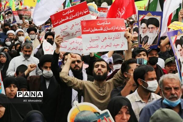راهپیمایی رو‌ز جهانی قدس در قم-2