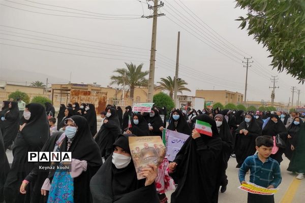 راهپیمایی روز جهانی قدس در اهرم تنگستان