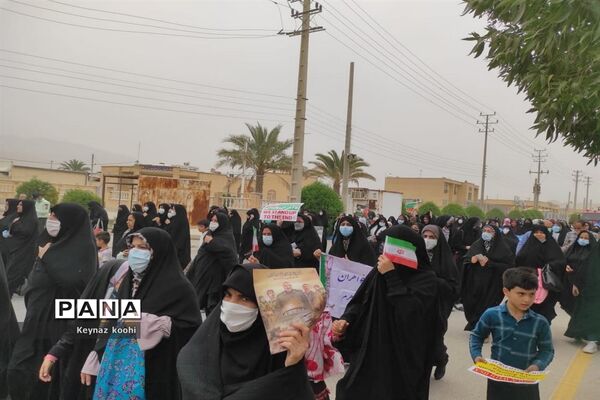 راهپیمایی روز جهانی قدس در اهرم تنگستان