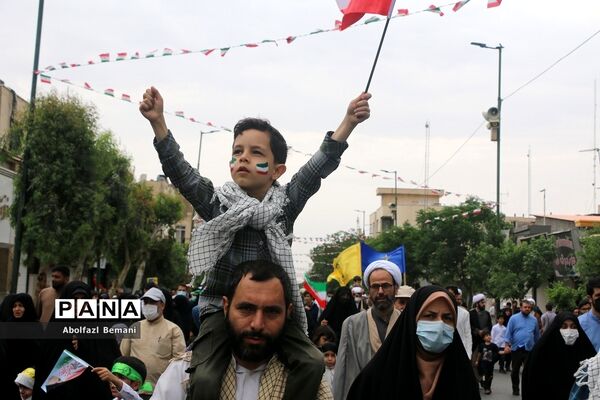 راهپیمایی روز جهانی قدس در قم-3