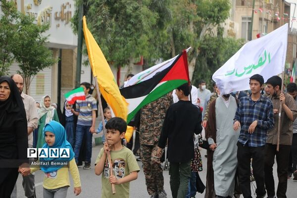 راهپیمایی روز جهانی قدس در قم-3