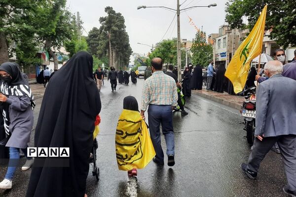 راهپیمایی روز جهانی قدس در استان البرز