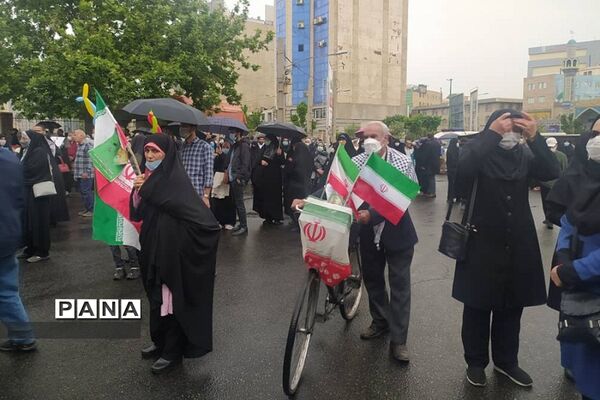 راهپیمایی روز جهانی قدس در استان البرز