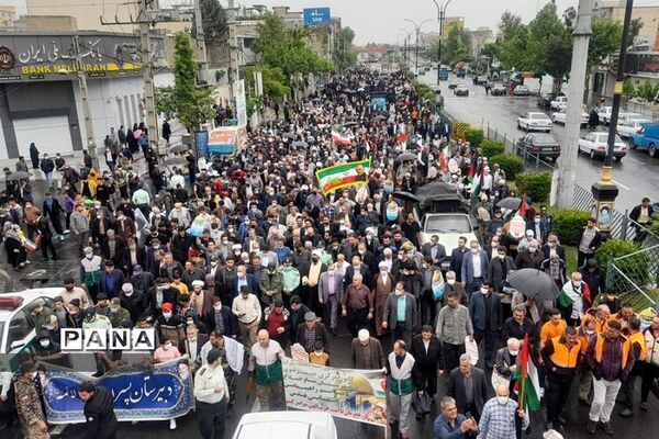راهپیمایی روز جهانی قدس در استان البرز