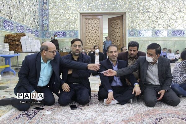 آیین تجلیل از خادمین اسکان نوروزی فرهنگیان قم