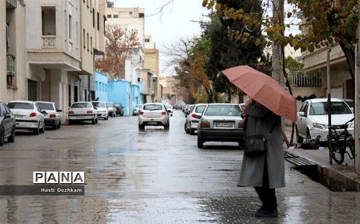 رگبار و تگرگ در تهران