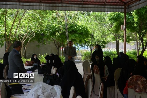 دوره ضمن خدمت اردویی در اردوگاه مدافعان حرم ناحیه یک مشهد