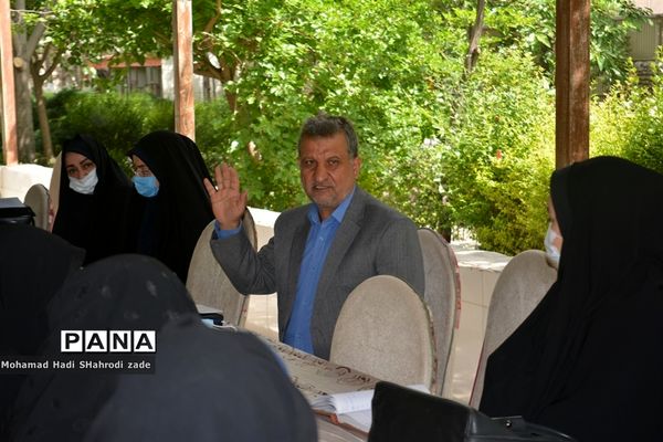 دوره ضمن خدمت اردویی در اردوگاه مدافعان حرم ناحیه یک مشهد