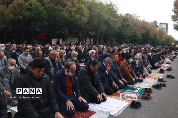 اقامه نماز عید فطر در تبریز