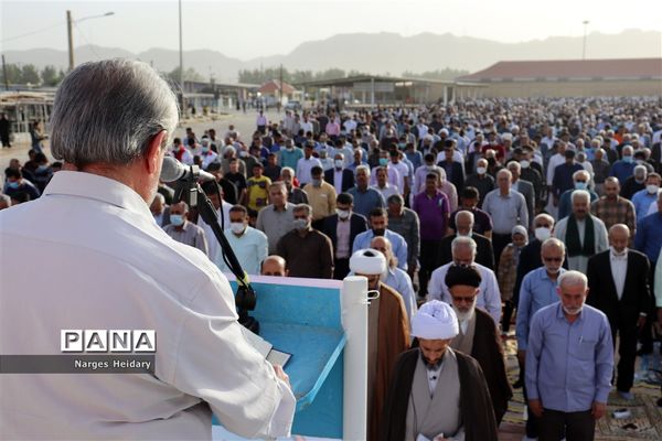 اقامه نماز عید سعید فطر در امیدیه