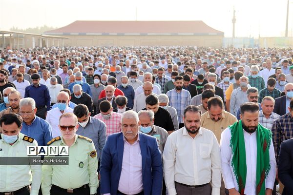 اقامه نماز عید سعید فطر در امیدیه