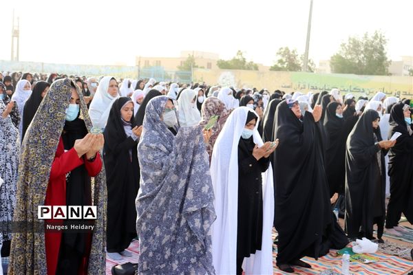 اقامه نماز عید سعید فطر در امیدیه