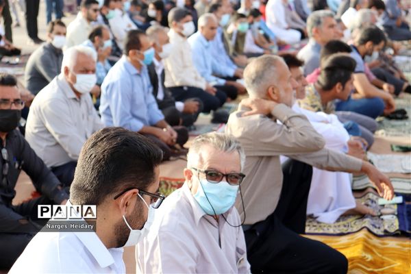 اقامه نماز عید سعید فطر در امیدیه