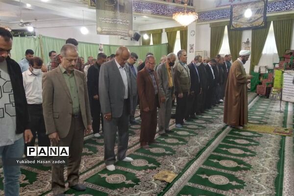 اقامه نماز عید سعید فطر در محمودآباد