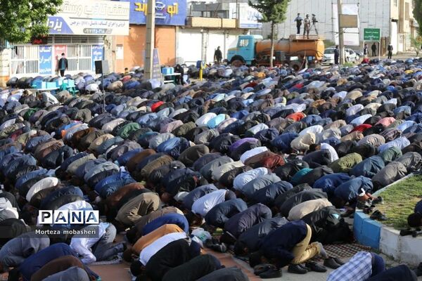 برپایی نماز باشکوه عید فطر در شهر یاسوج