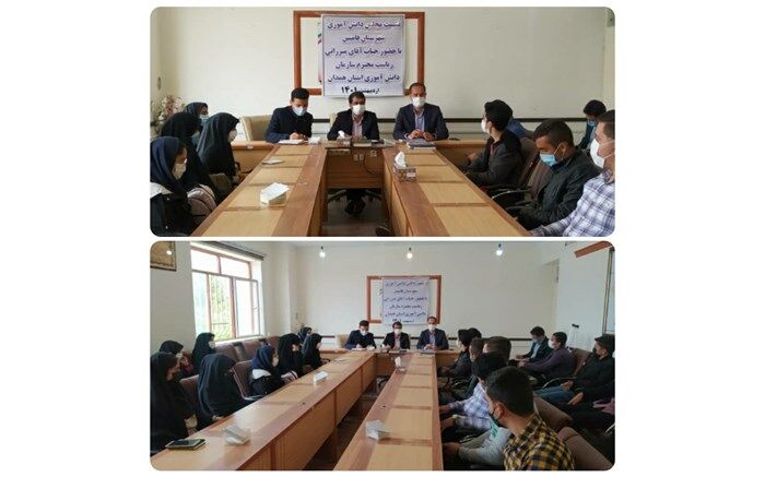 برگزاری  نشست مجلس دانش‌آموزی شهرستان فامنین