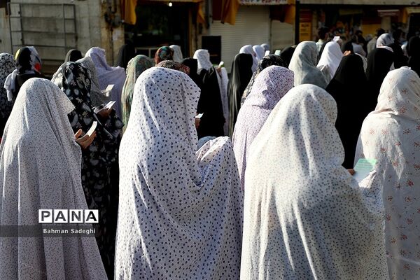 نماز عید سعید فطر در شهرک اکباتان