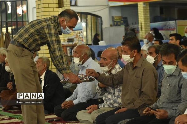 اقامه نماز عید سعید فطر در خاوران به امامت حجت الاسلام والمسلمین جعفری