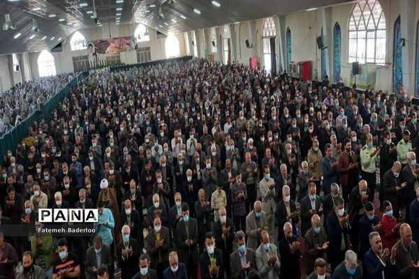 اقامه نماز عید سعید فطر در شهرستان بهار