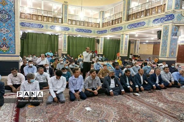 نماز عید سعید فطر در شهر بیدخون و عسلویه