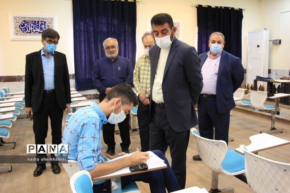 بازدید از دبیرستان تیزهوشان به مناسبت روز سمپاد
