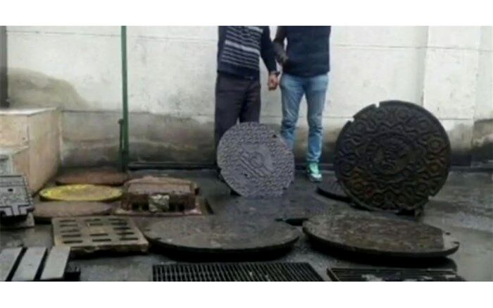 سارقان دریچه در دام پلیس افتادند