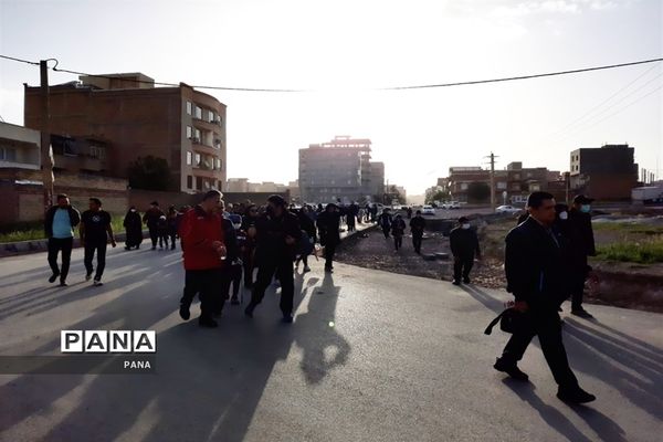 کوهپیمایی فرهنگیان بسیجی به‌مناسبت گرامیداشت هفته معلم در ارومیه