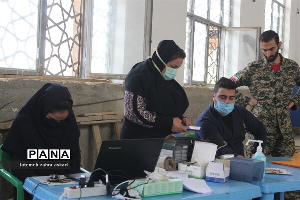 برپایی ایستگاه سلامت در شهرستان گلوگاه