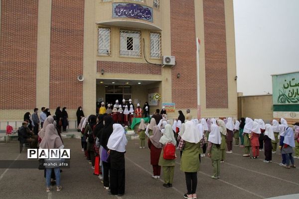 نواخته شدن زنگ هفته سلامت در مدارس شهرستان بهبهان