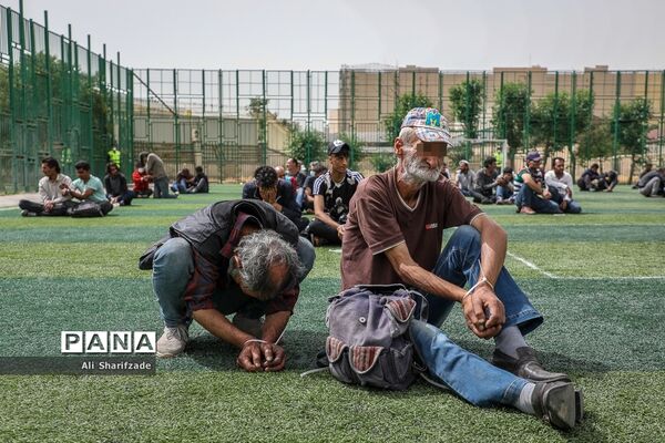 طرح دستگیری معتادان متجاهر