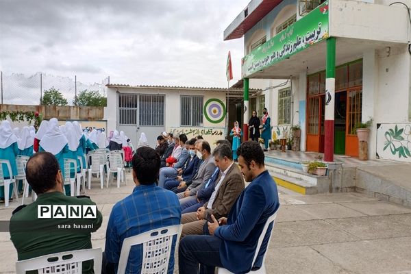 مراسم گرامیداشت مقام معلم و هفته سلامت در دبستان تربیت شهرستان گلوگاه