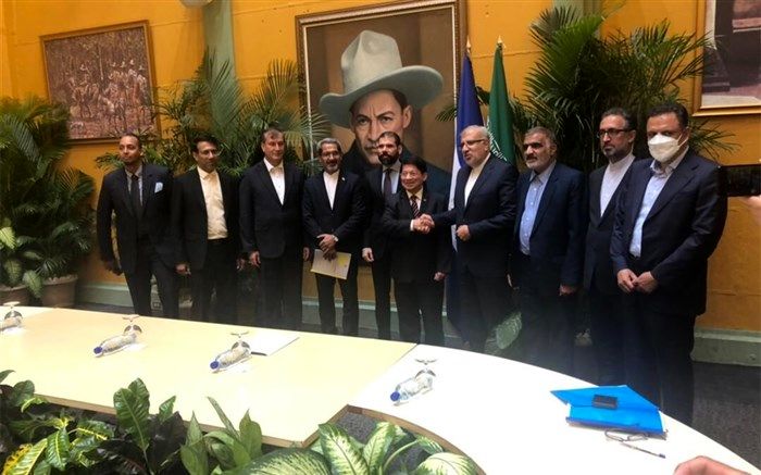 دیدار وزیر نفت با رئیس‌جمهوری و رئیس مجلس ملی نیکاراگوئه