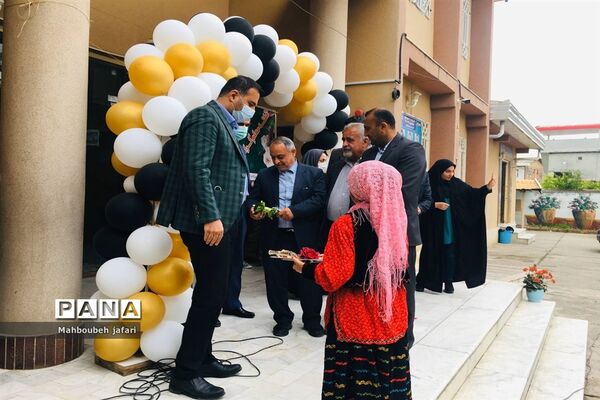 نواختن  زنگ سپاس معلم در میاندورود