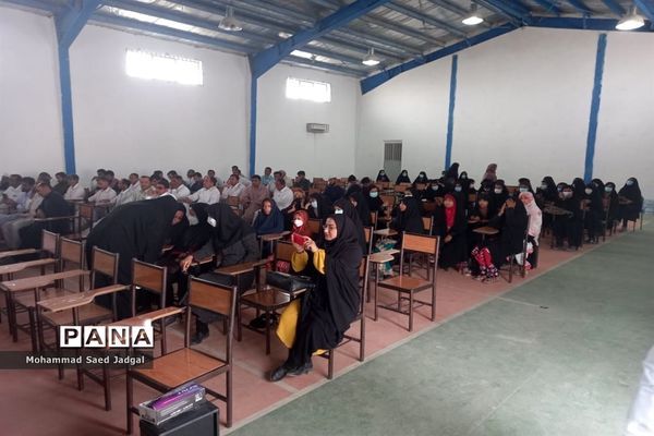 مراسم گرامیداشت مقام معلم در منطقه پلان