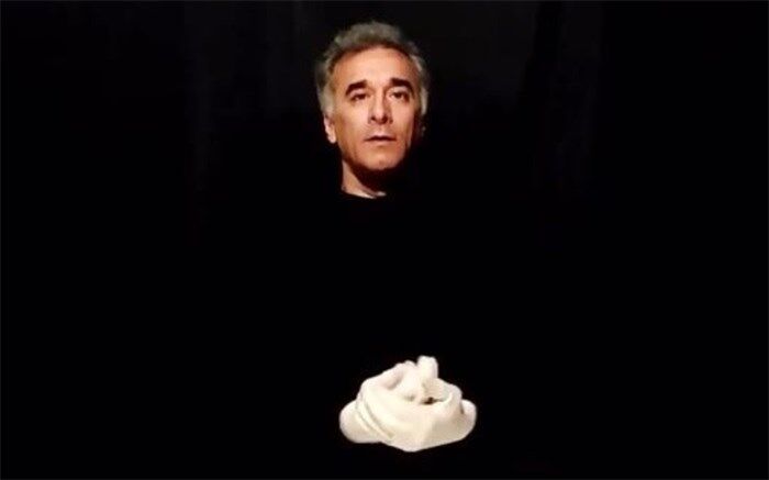 کارگاه آموزشی تخصصی بدن و حرکت توسط ساسان قجر در جشنواره ملی پانتومیم ایران