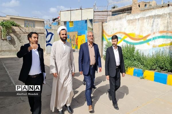 بازدید معاون مدیرکل آموزش و پرورش استان خراسان رضوی از فضاهای پرورشی، خلیل‌آباد