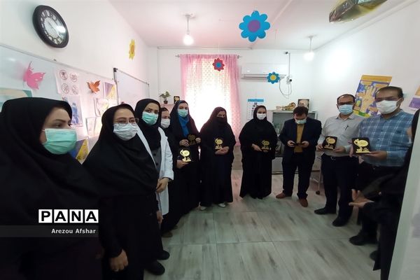 افتتاح 3 اتاق بهداشت در دبستان‌های بندر امام خمینی (ره)