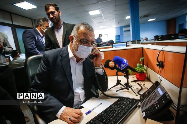 آیین افتتاح مرکز سامانه مدیریت شهری و نظارت همگانی(137پلاس)