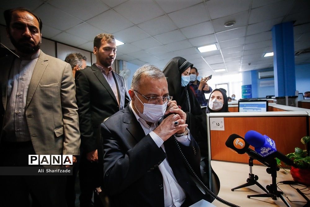 آیین افتتاح مرکز سامانه مدیریت شهری و نظارت همگانی(137پلاس)