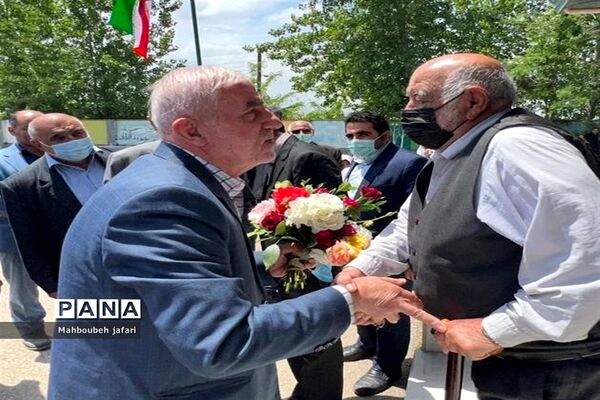 مراسم افتتاحیه بهسازی سالن شهید سلیمانی روستای دلمرز