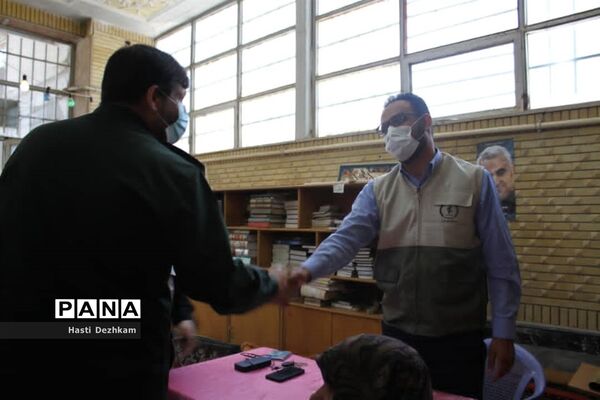 برگزاری گروه جهادی در محله قلعه عادل‌آباد