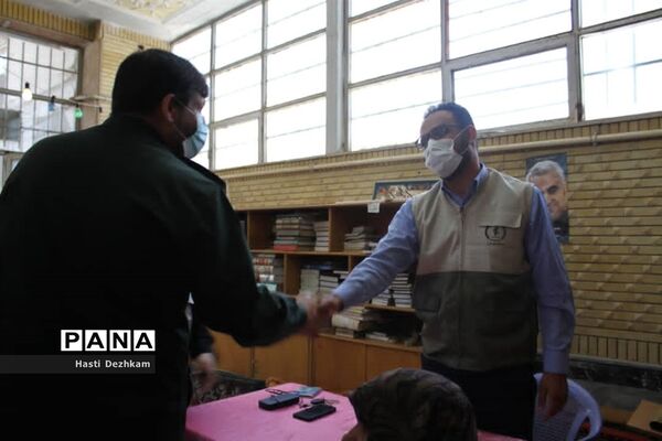 برگزاری گروه جهادی در محله قلعه عادل‌آباد