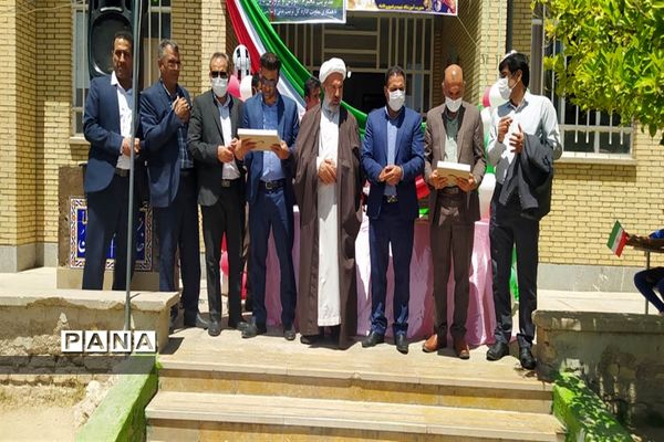 آیین افتتاح پروژه‌های ورزشی طرح شهید سردار سلیمانی شهرستان داراب